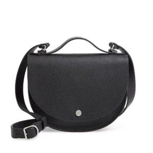 Treasure & Bond Parker Leather Saddle Crossbody Bag